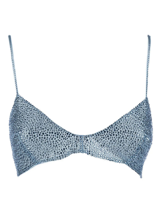 Crystal-Embellished Top