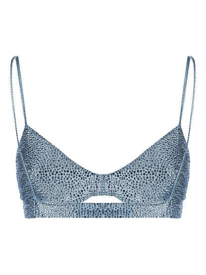 Crystal-Embellished Top