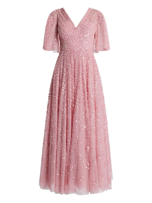 Sequin-Embellished Dress