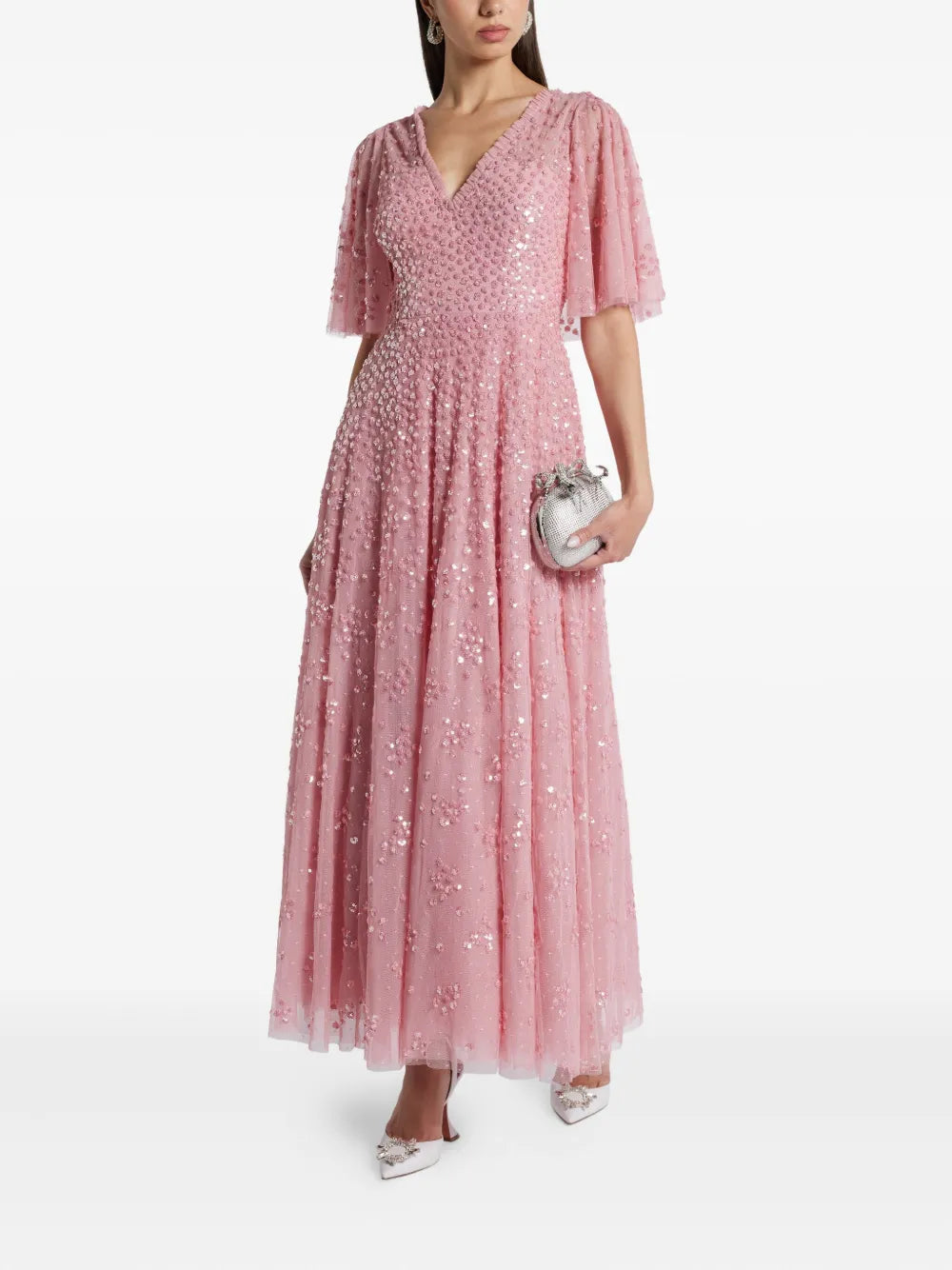 Sequin-Embellished Dress