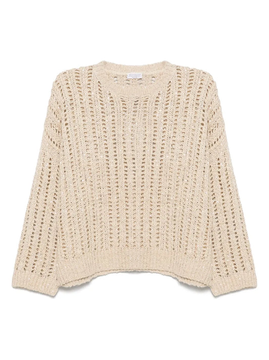 Open-Knit Sweater