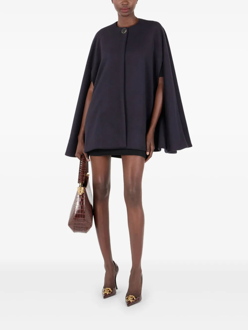Cashmere-Blend Cape