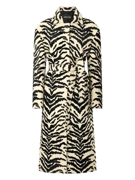 Tiger-Print Coat
