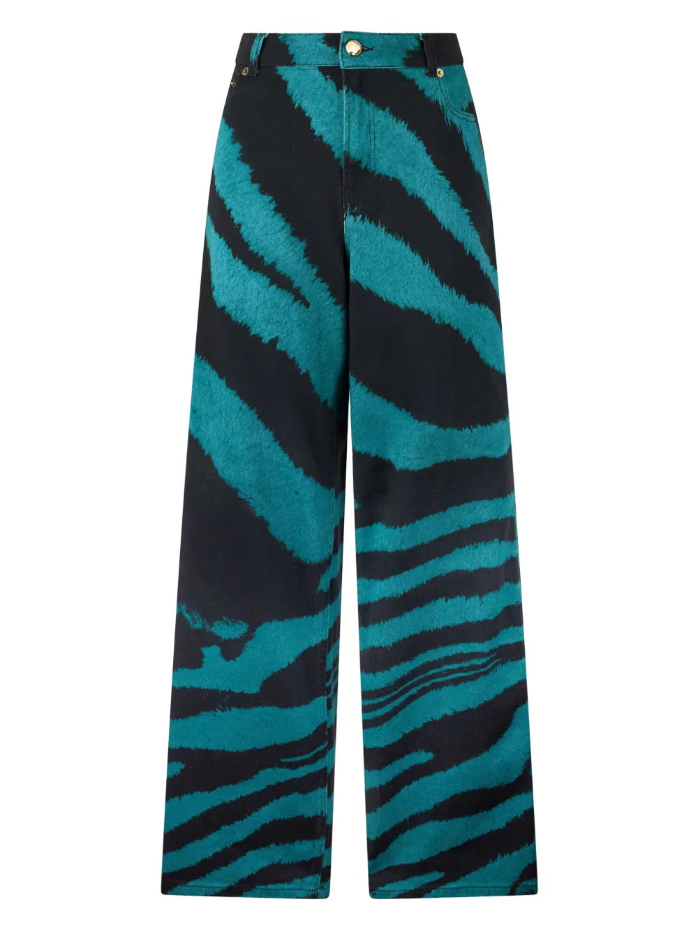 Zebra Tribute-Print Trousers