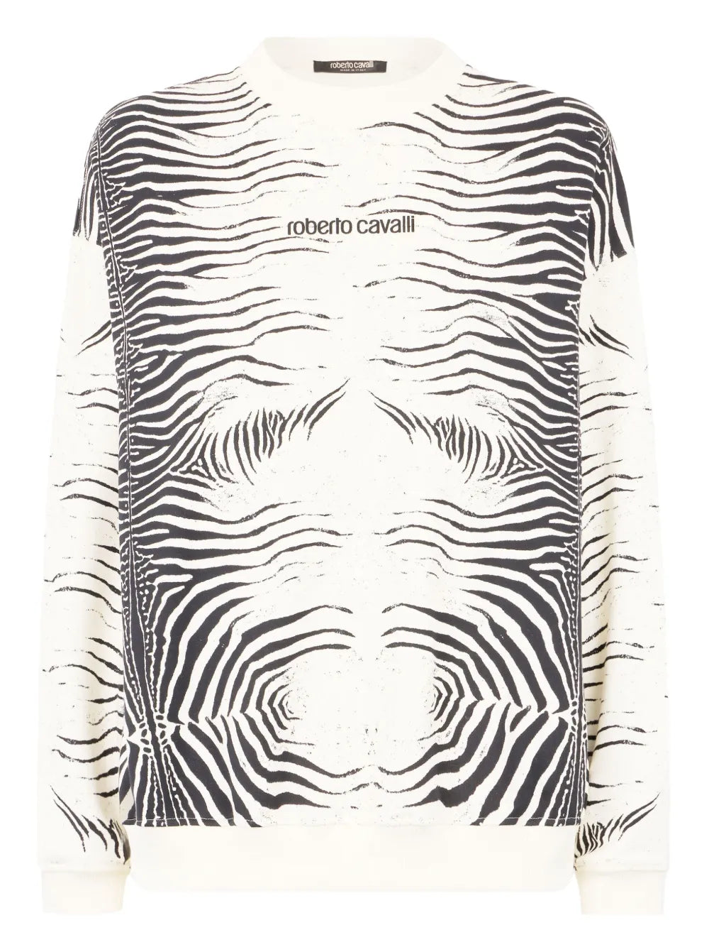 Zebra-Print Sweatshirt