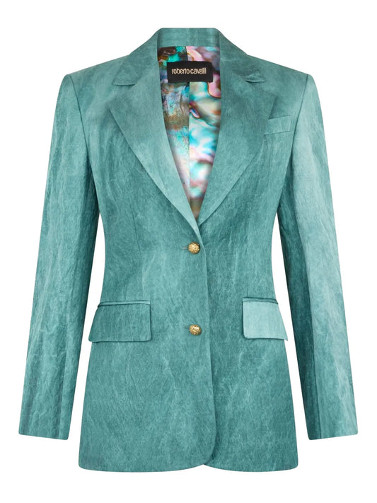 Abstract-Pattern Blazer