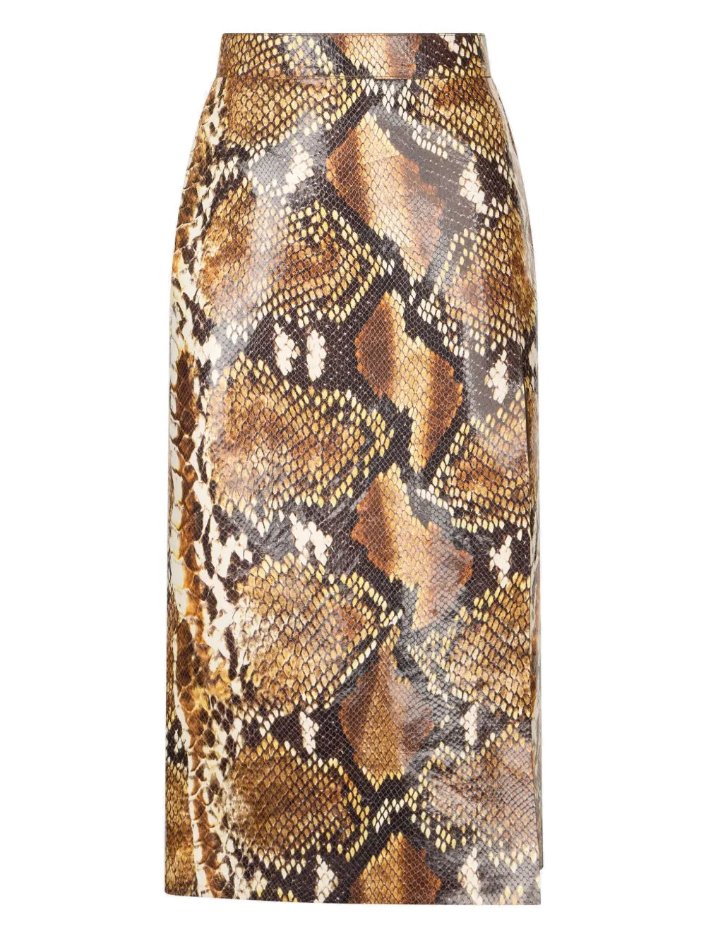 Reptile-Skin Effect Skirt