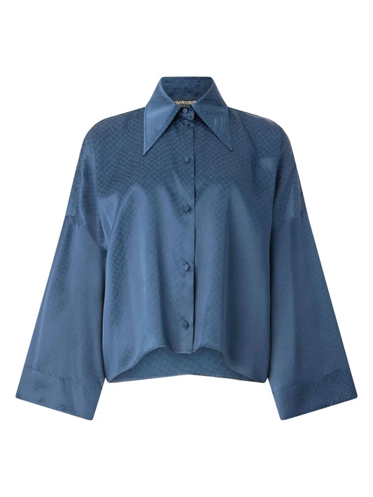 Snakeskin-Print Shirt