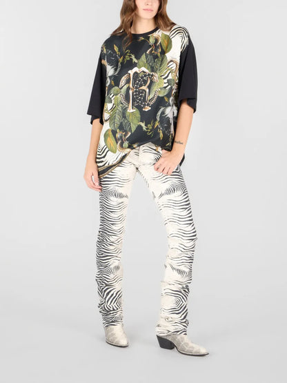 Floral-Print T-Shirt