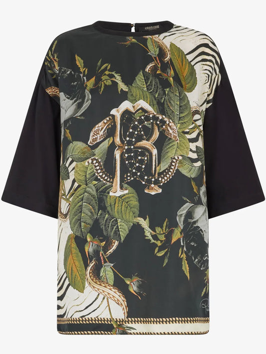 Floral-Print T-Shirt