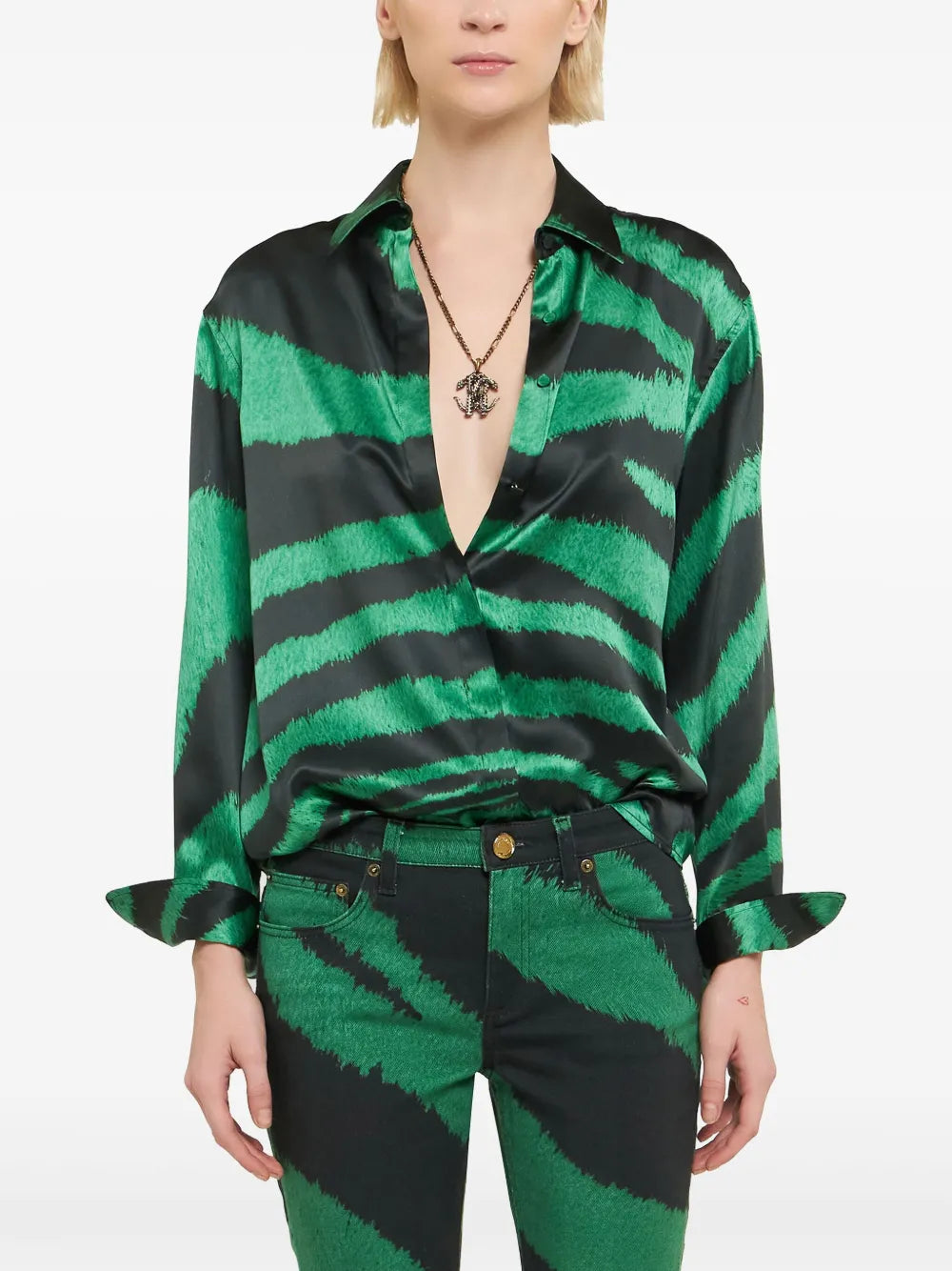 Zebra-Print Shirt