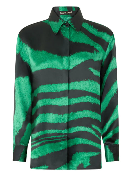 Zebra-Print Shirt