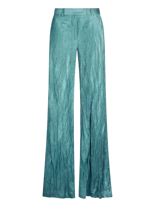 Crease-Effect Trousers