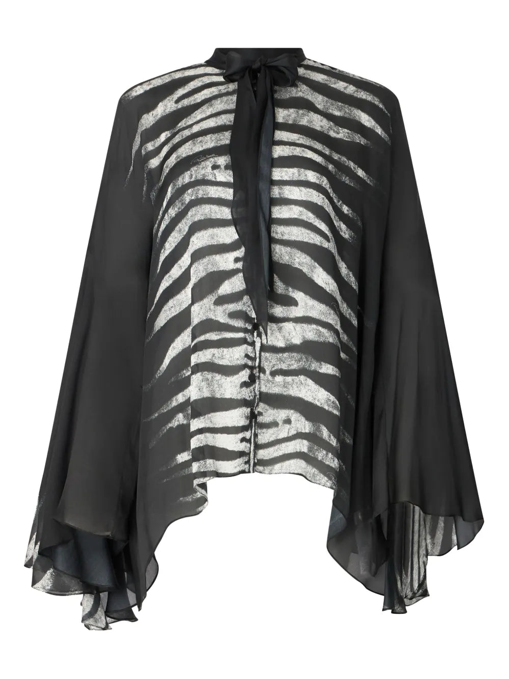 Printed Silk Blouse