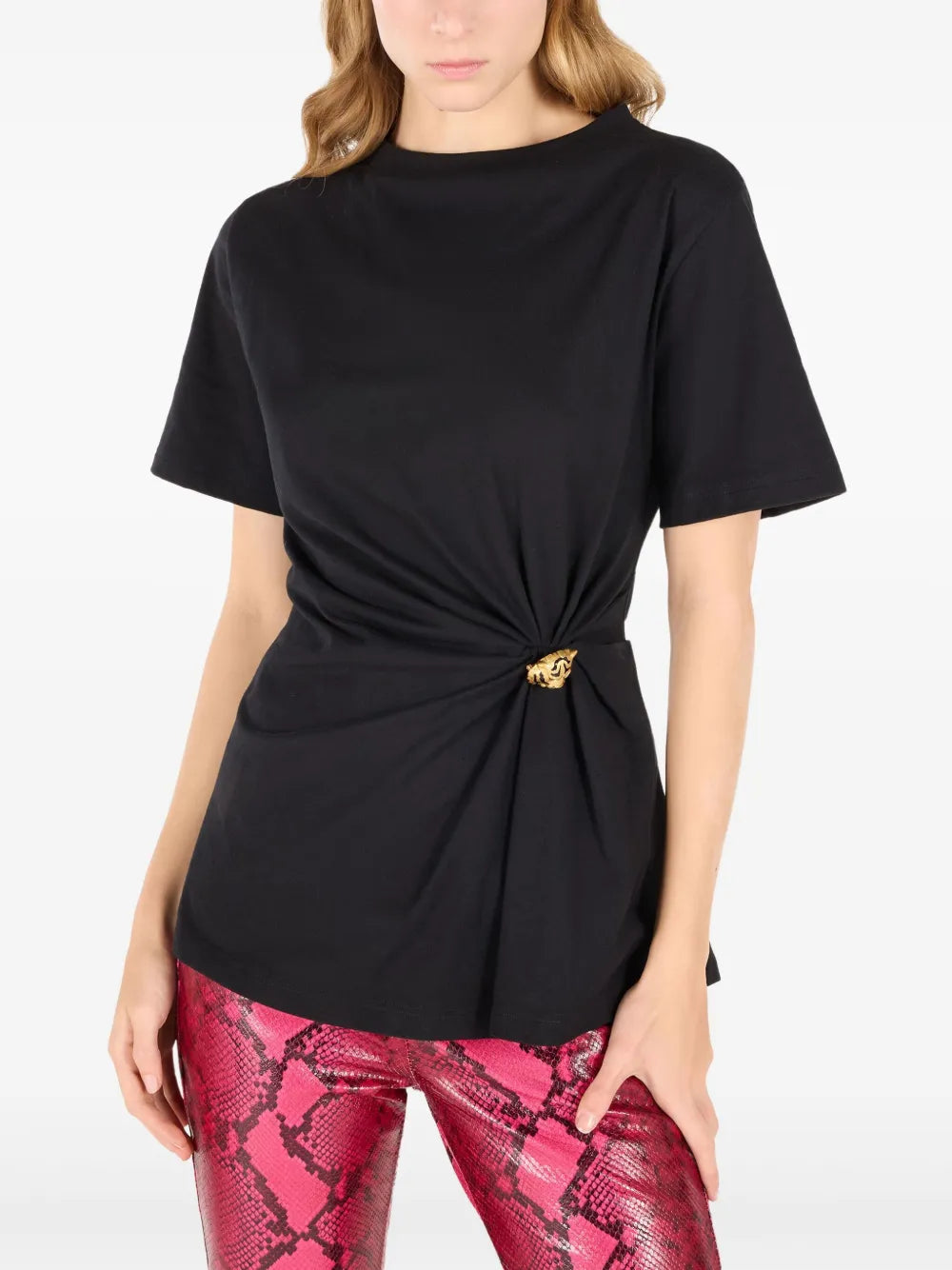 Tiger Head-Brooch T-Shirt