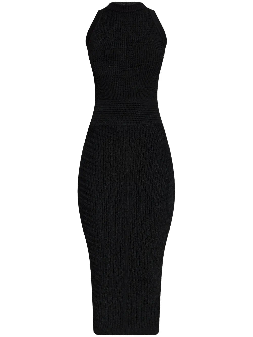 Ribbed Bodycon Midi Dress