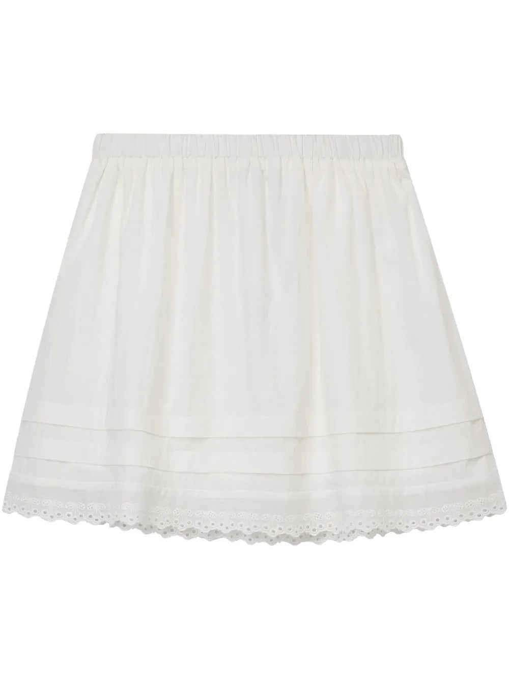 Embroidery Mini Skirt