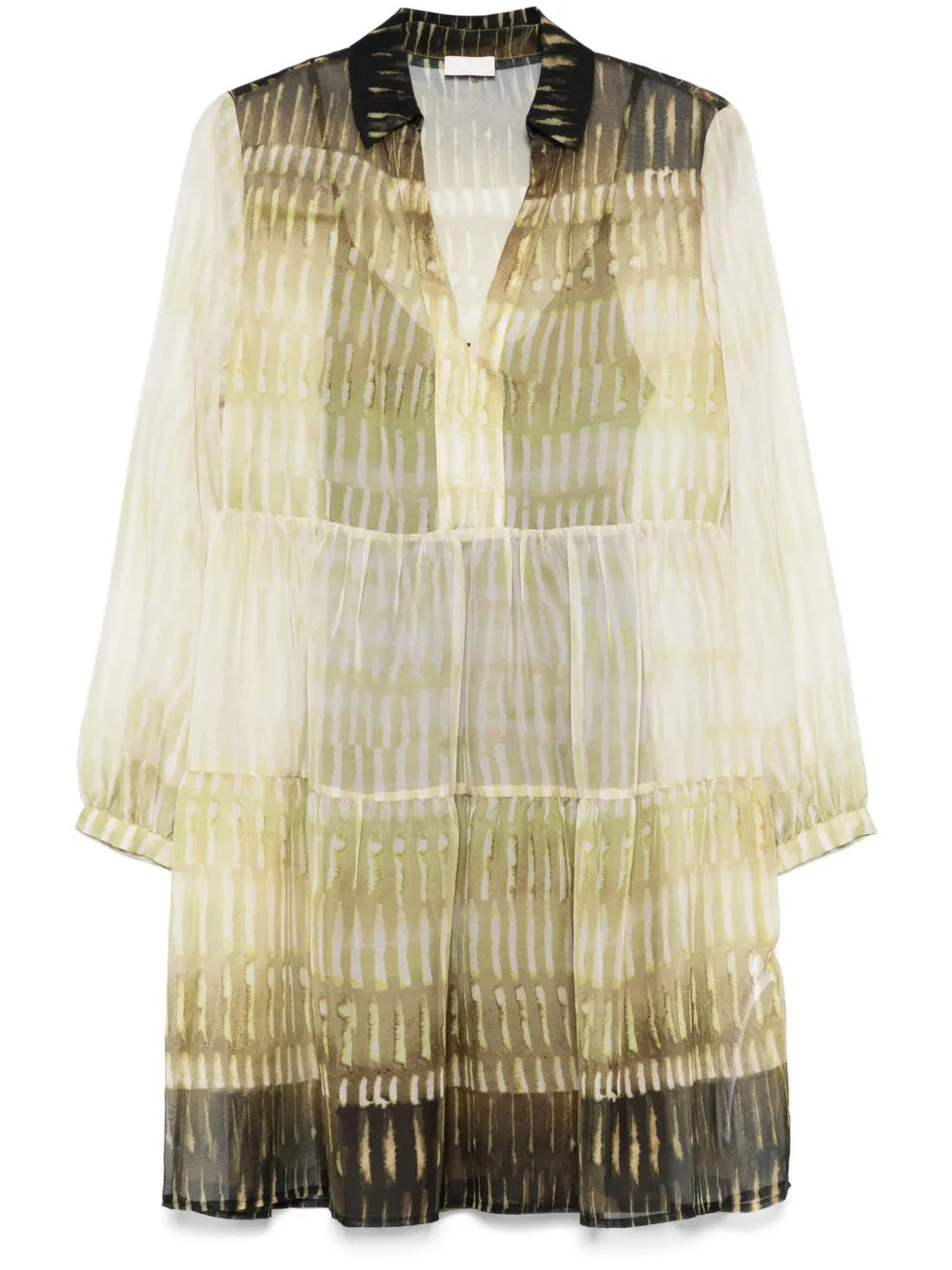 Crepe Mini Dress