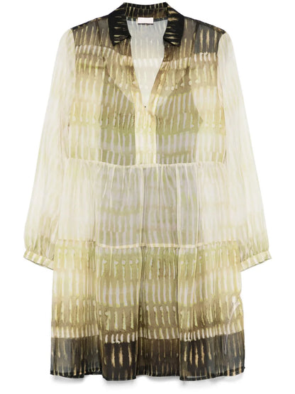 Crepe Mini Dress
