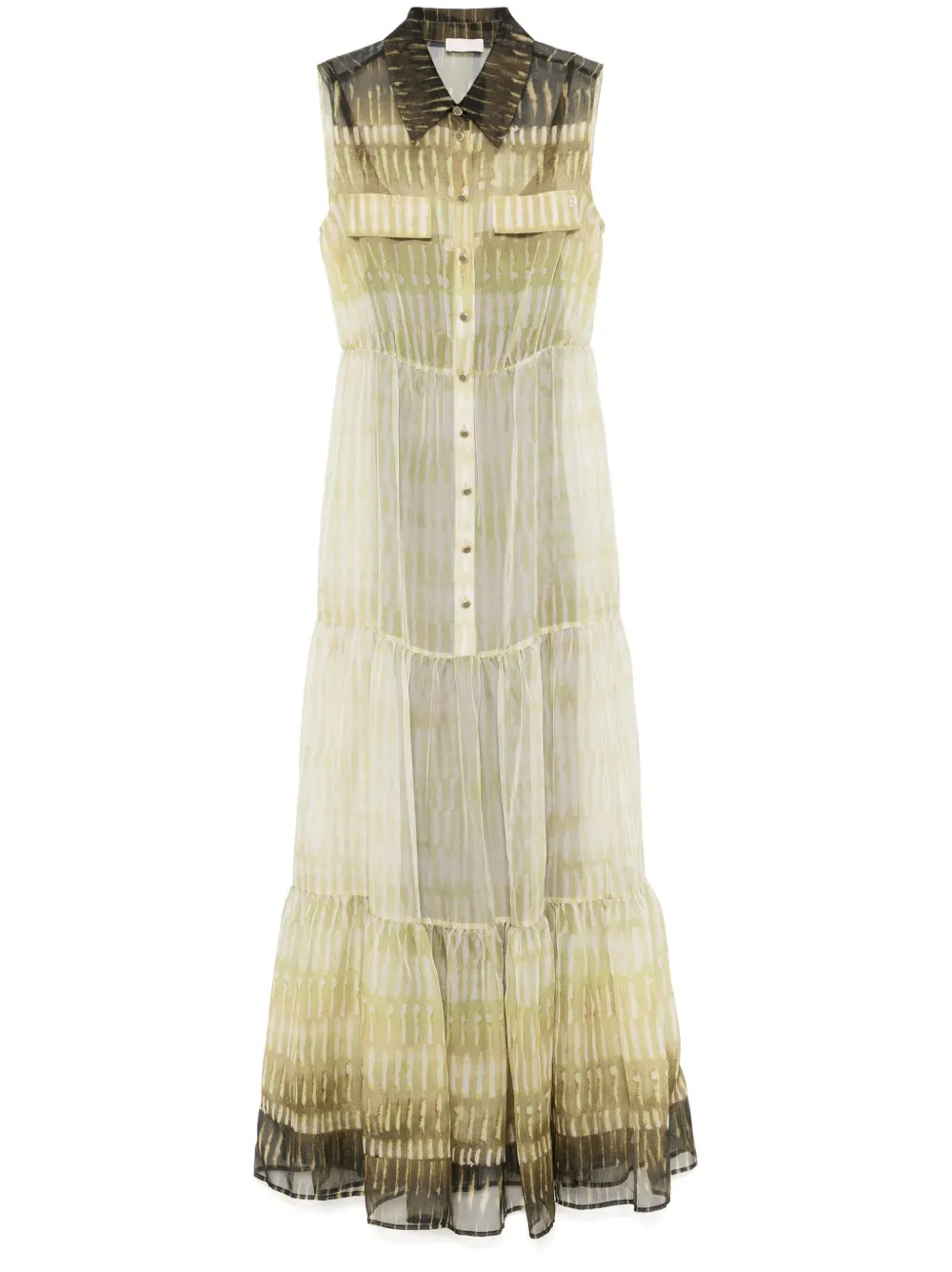 Crepe Maxi Dress