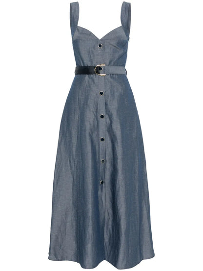 Belted Maxi Dress