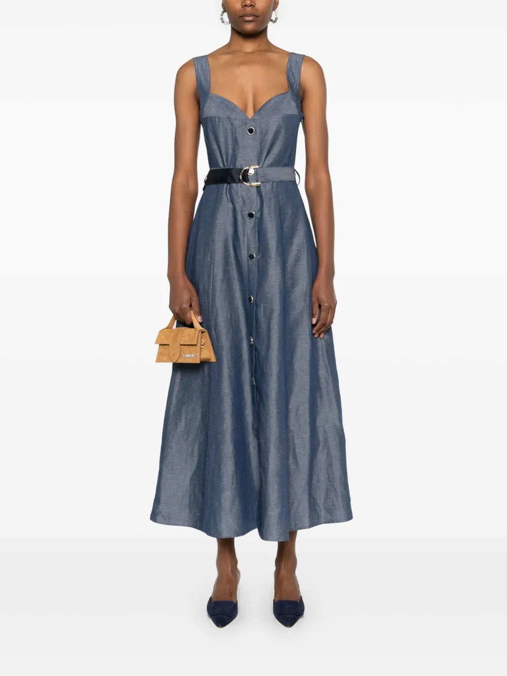 Belted Maxi Dress