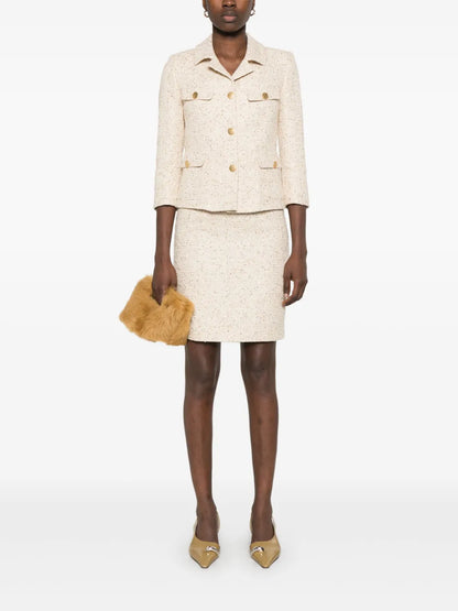 Tweed Mini Skirt