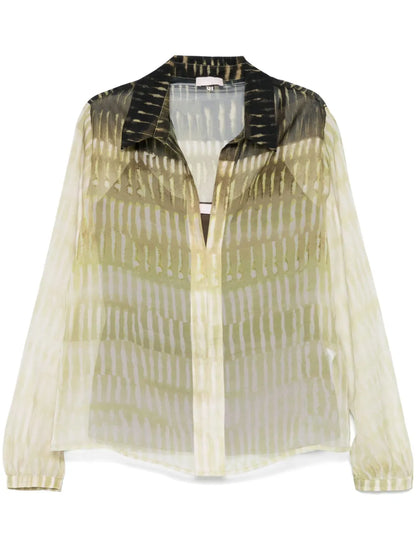 Printed Chiffon Blouse