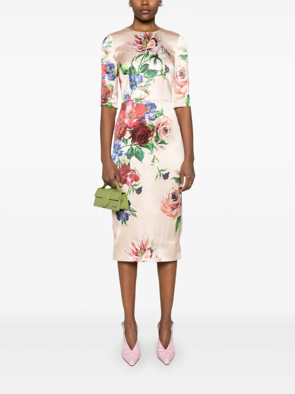 Floral-Print Dress