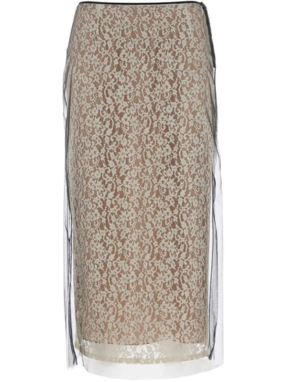 Layered Midi Skirt