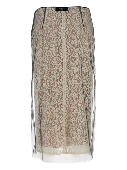 Layered Midi Skirt