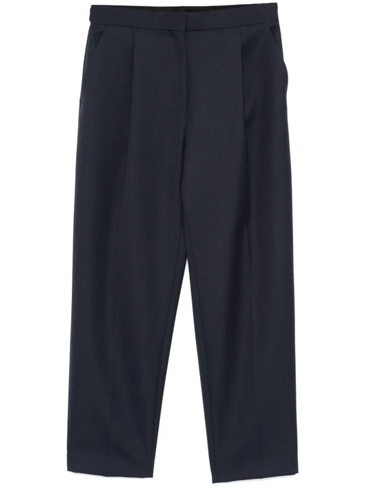 Pleat-Detail Trousers