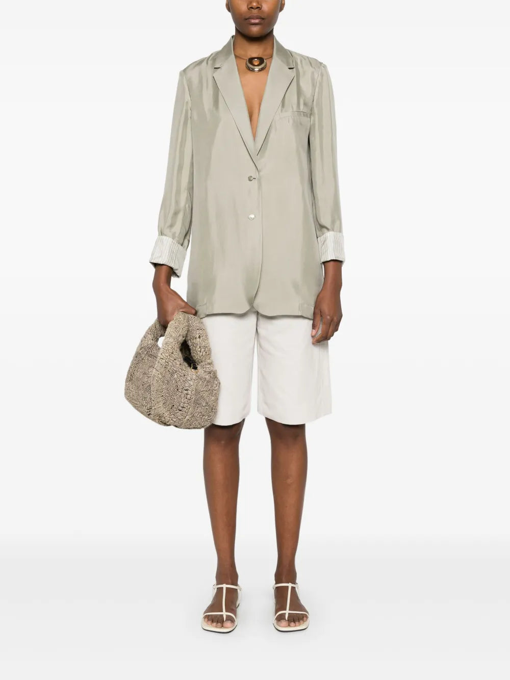 Silk Blazer