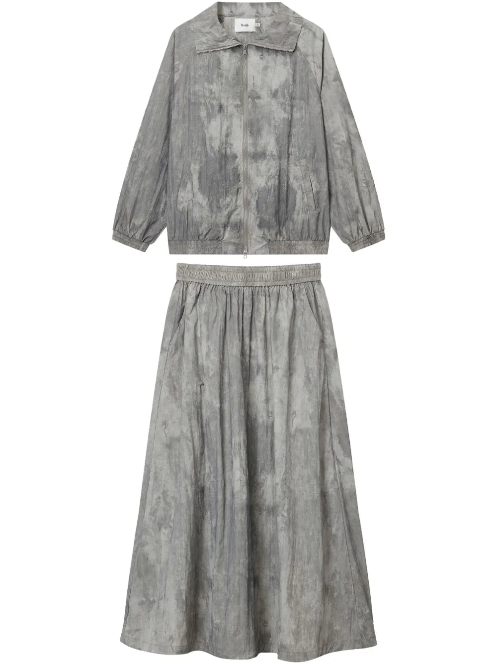 Distress-Finish Skirt