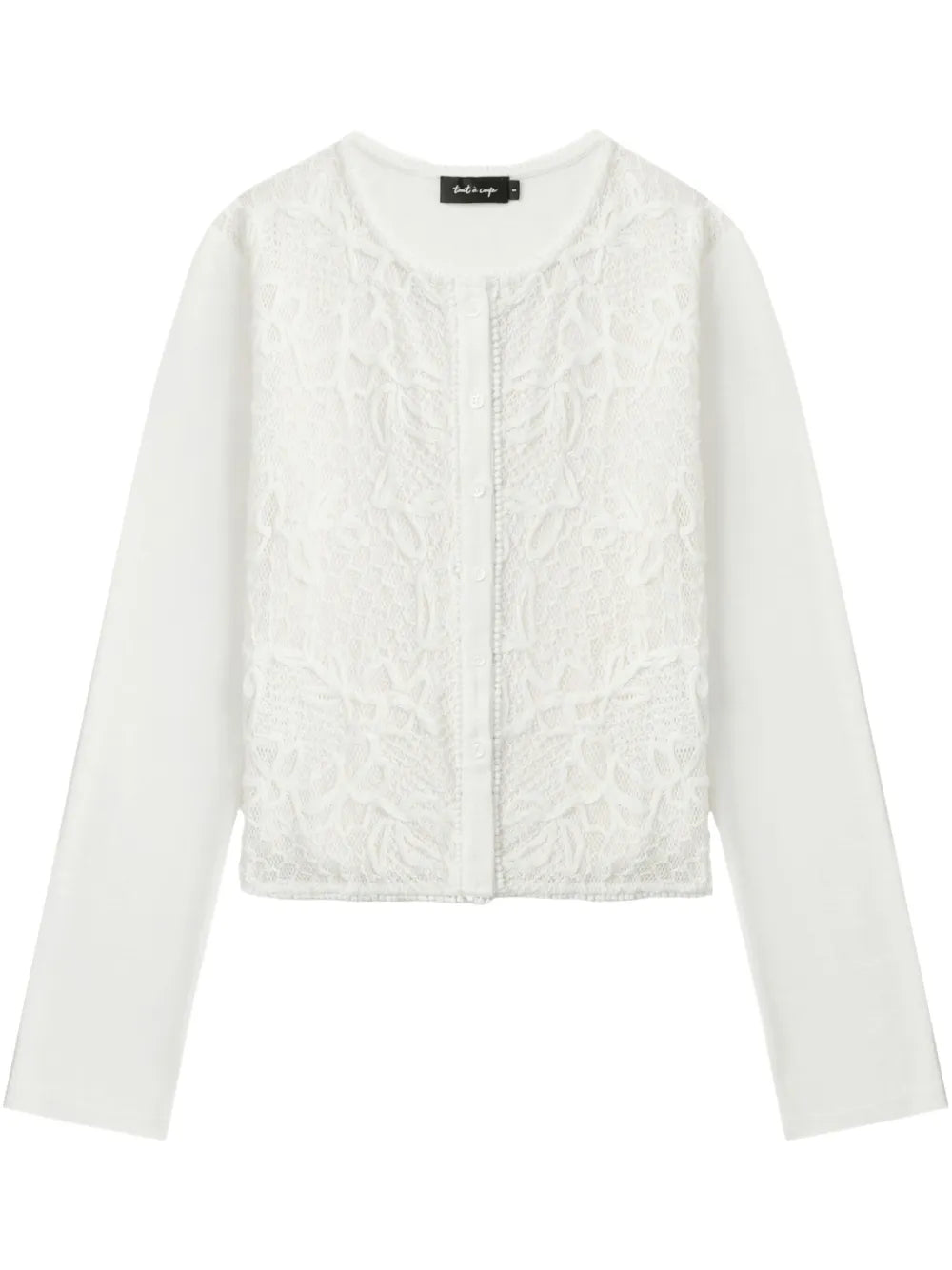 Cotton-Blend Blouse