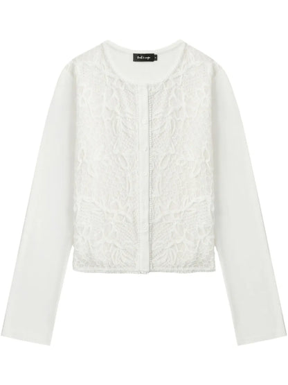 Cotton-Blend Blouse