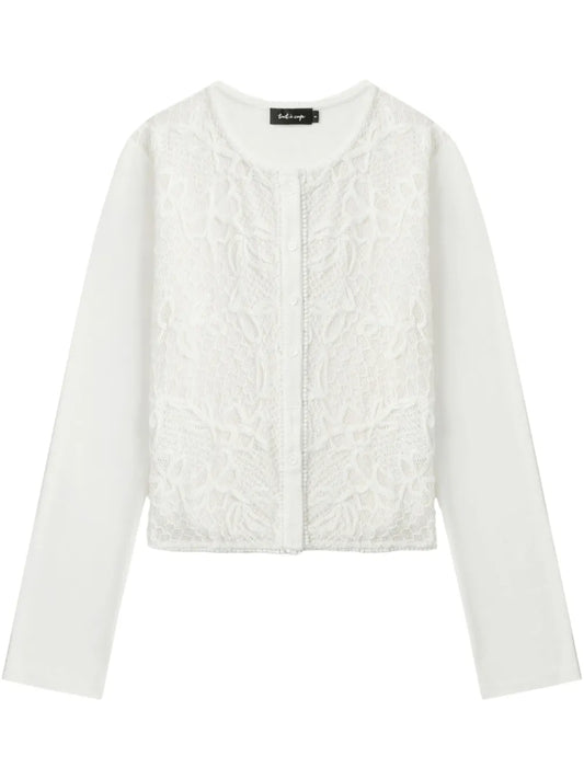Cotton-Blend Blouse