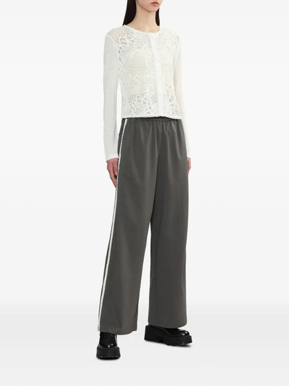 Cotton-Blend Blouse