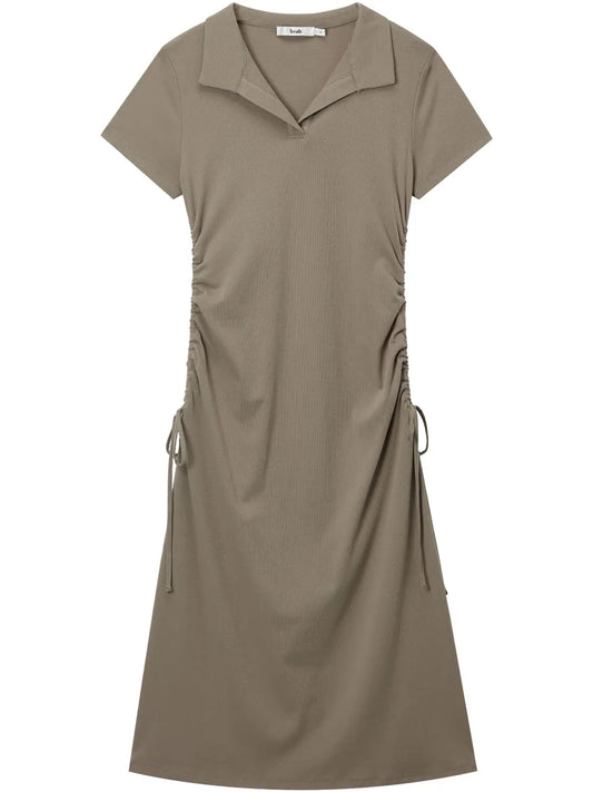 Drawstring Detailing Dress