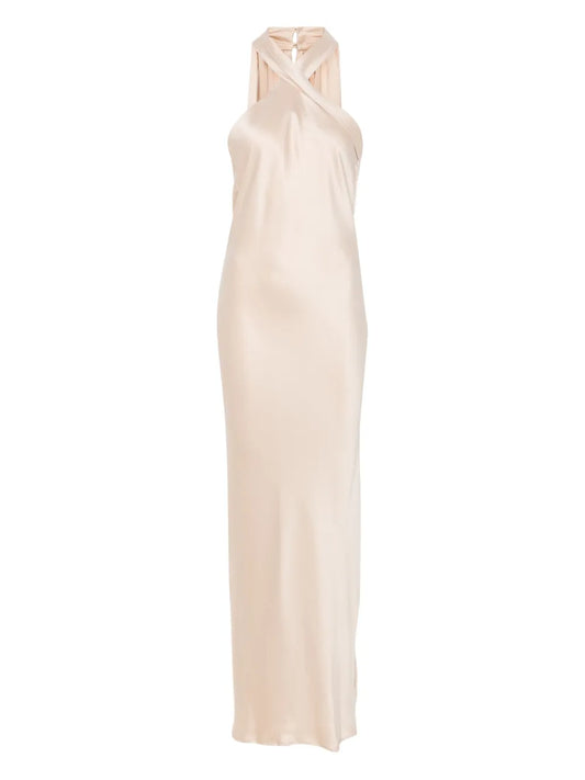 Satin Maxi Dress