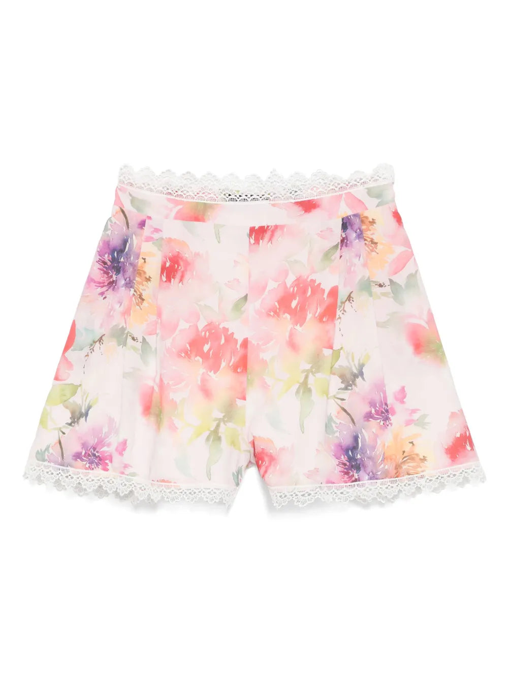 Floral-Print Shorts