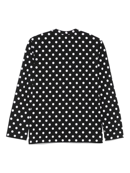 Polka Dot-Print T-Shirt