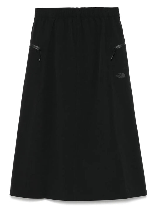Dome Wind Midi Skirt