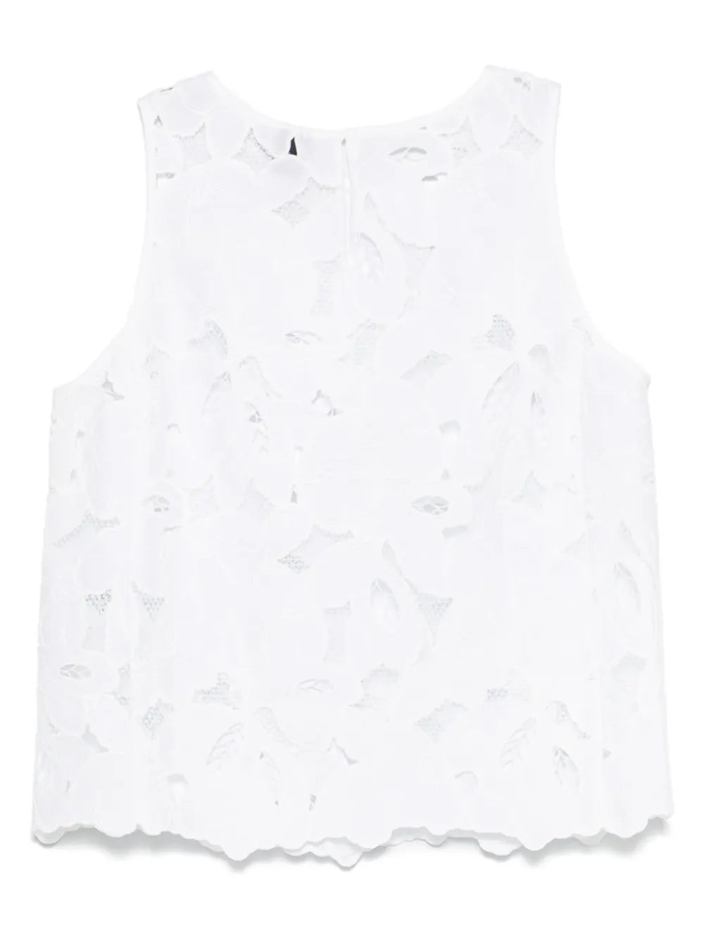 Floral-Embroidered Blouse