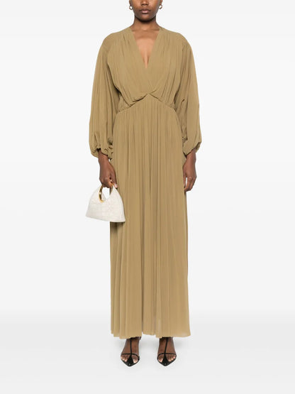 V-Neck Maxi Dress
