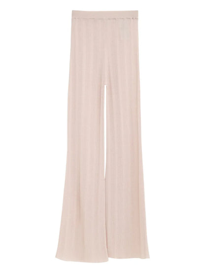 Ribbed-Knit Trousers