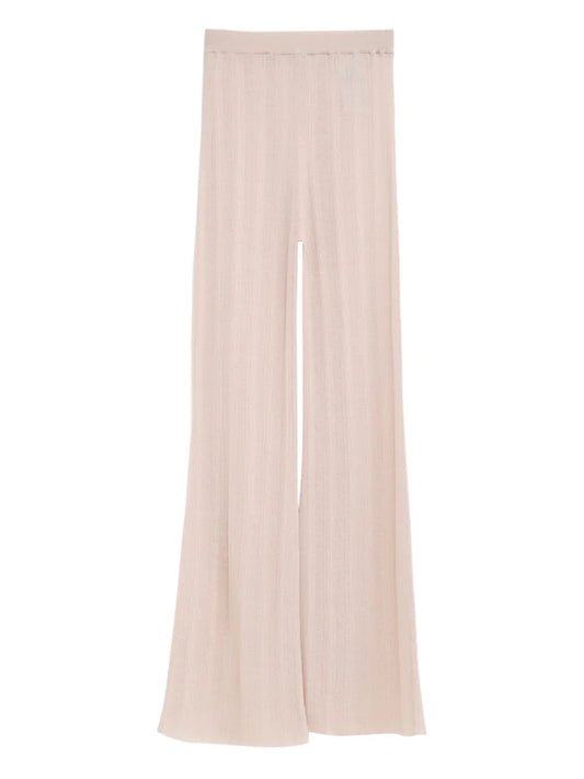 Ribbed-Knit Trousers
