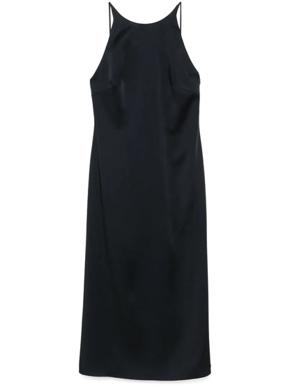 Satin Midi Dress