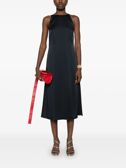 Satin Midi Dress