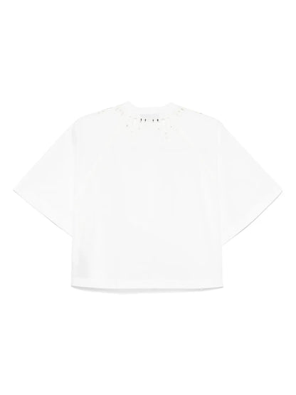Cut Out-Detail Blouse